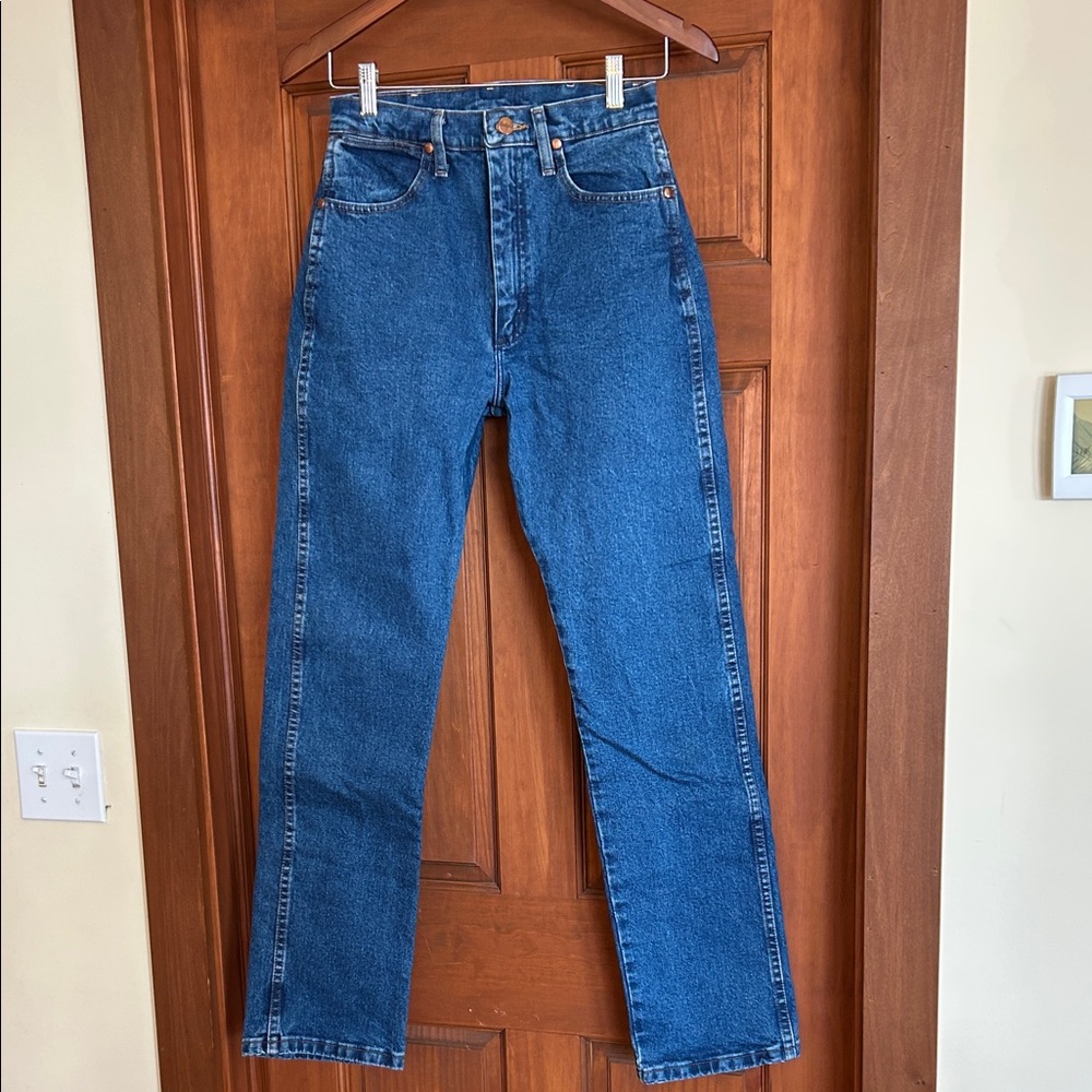 Wrangler Men's Straight Blue Jeans